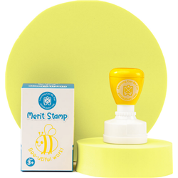 Bee-utiful Work Merit Stamp